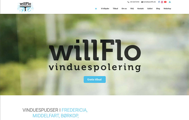 willFlo - vinduespudser i Fredericia